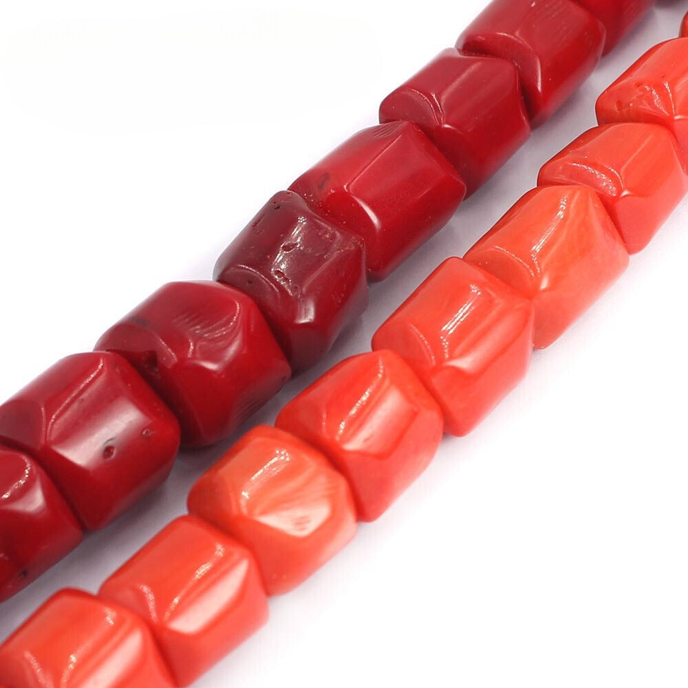 Jewelry Dubai 12-14mm Red / Coral Large Beads Strand 15"
