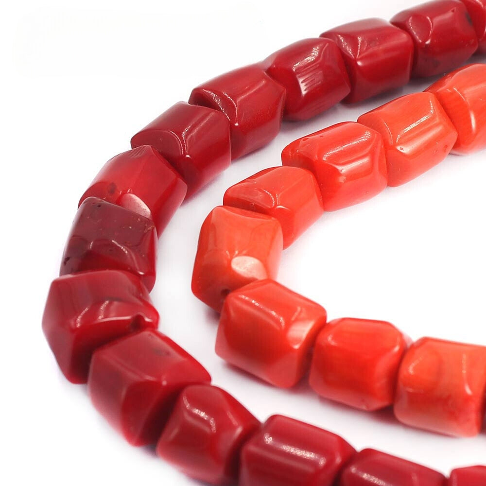 Jewelry Dubai 12-14mm Red / Coral Large Beads Strand 15"