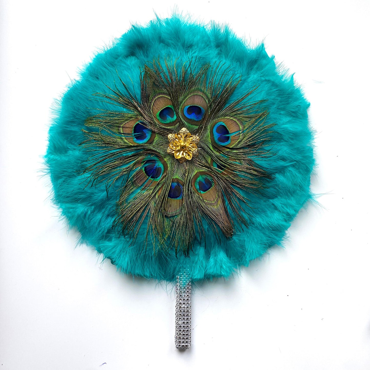 Turkey Feather Fan