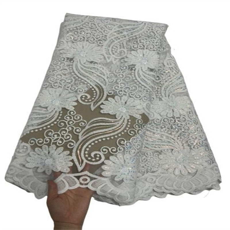 French Lace Fabric 5 Yards