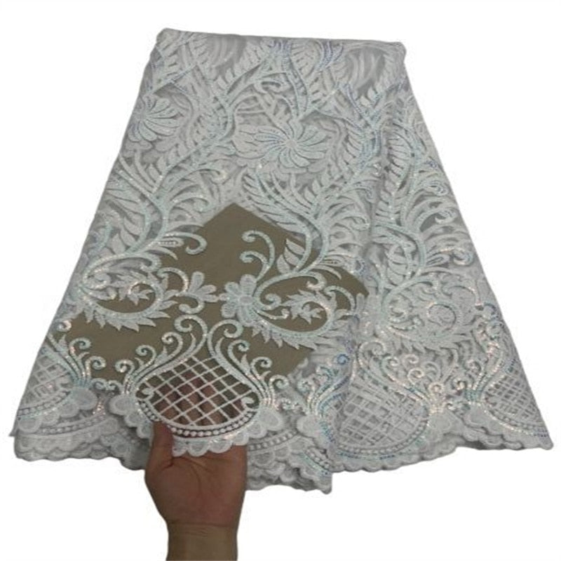 French Lace Fabric 5 Yards
