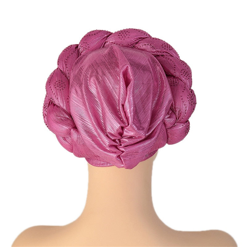 Braided Sleek Turban