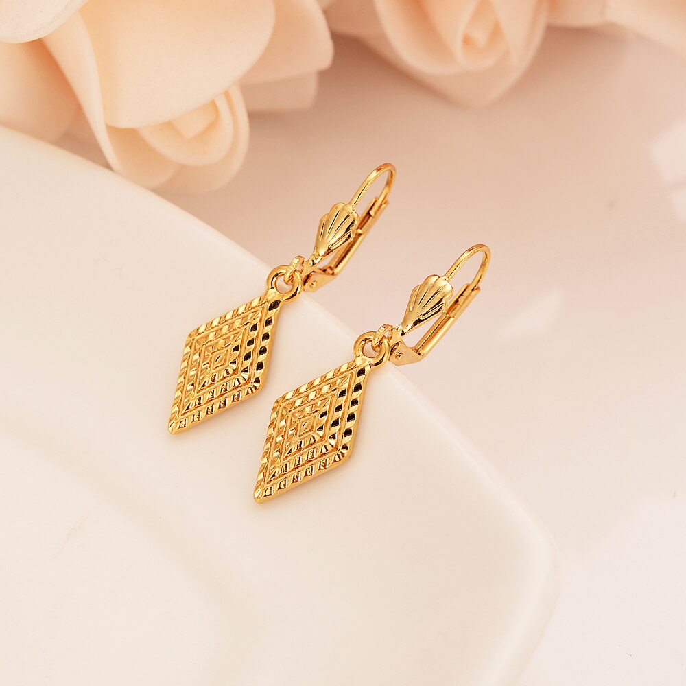 Geometric Square Jewelry Set