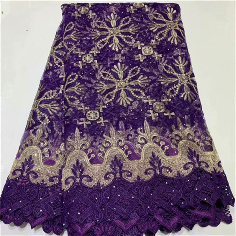 French Lace Fabric 5 Yards