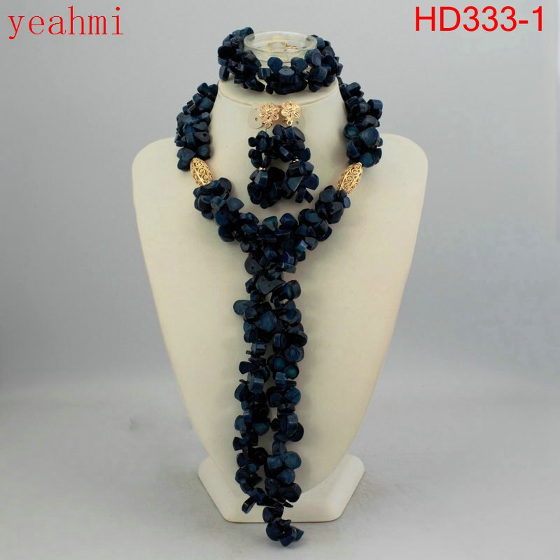 Nigerian Coral Jewelry Sets Coral Beads Necklace Set Nigerian African Wedding Beads Jewelry Sets Free Shipping HD333-1