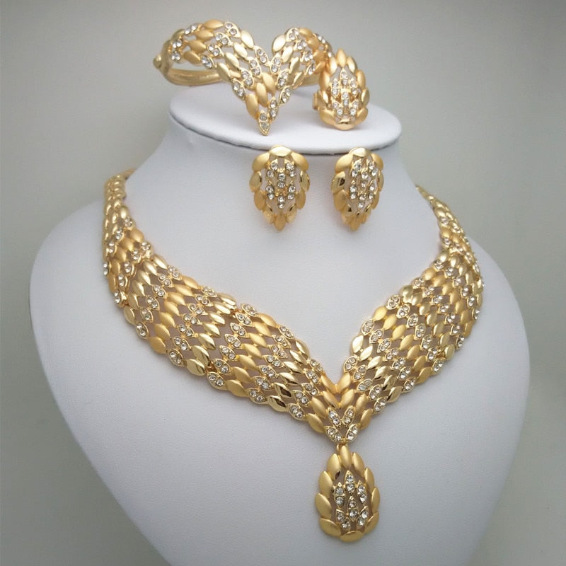 Dubai Gold Jewelry Set