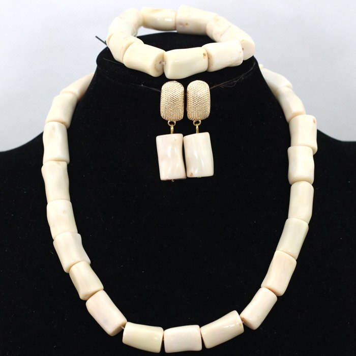 Wonderfu Birthday Gift Natural Coral Beads Necklace Set African Coral Necklace Jewelry Set Cheap Beads Free Shipping ABL534