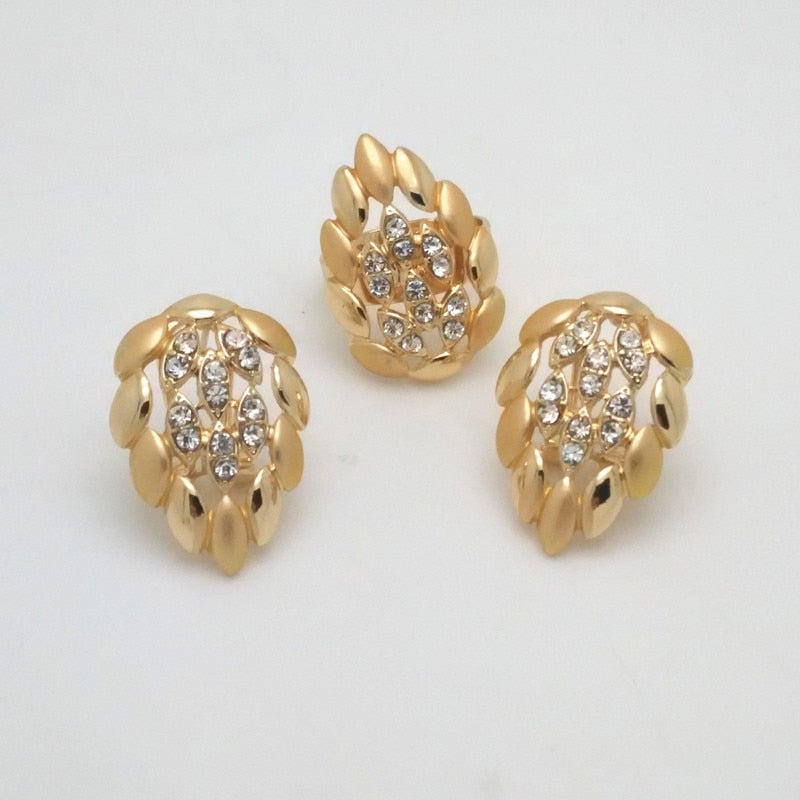 Dubai Gold Jewelry Set