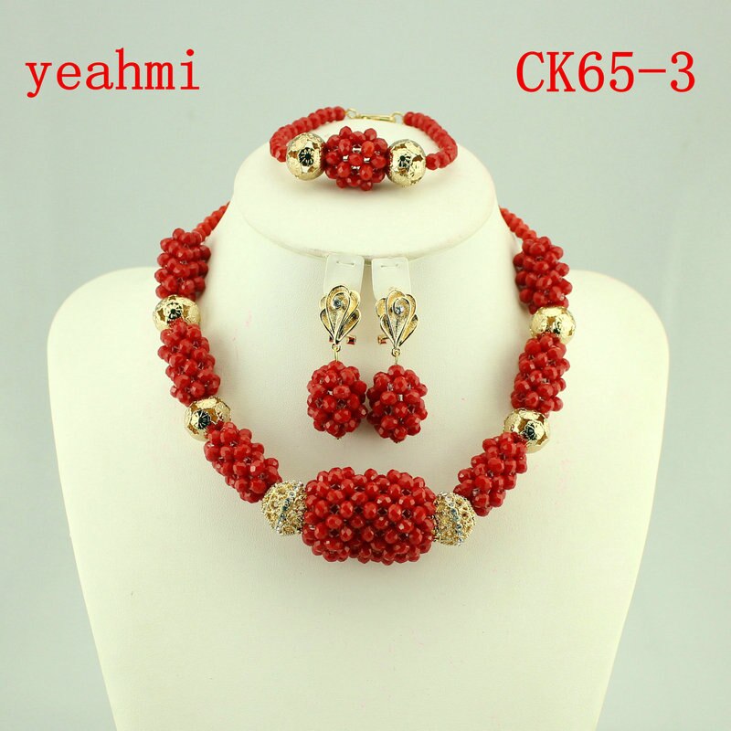 Jewelry Set Crystal Beads Necklace