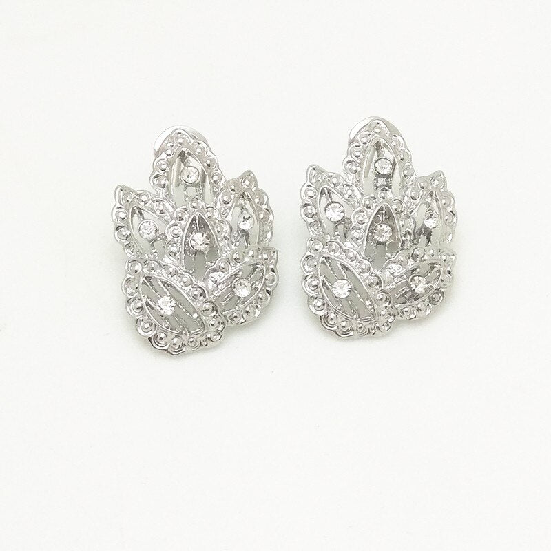 Silver Plated Dubai Jewelry Sets