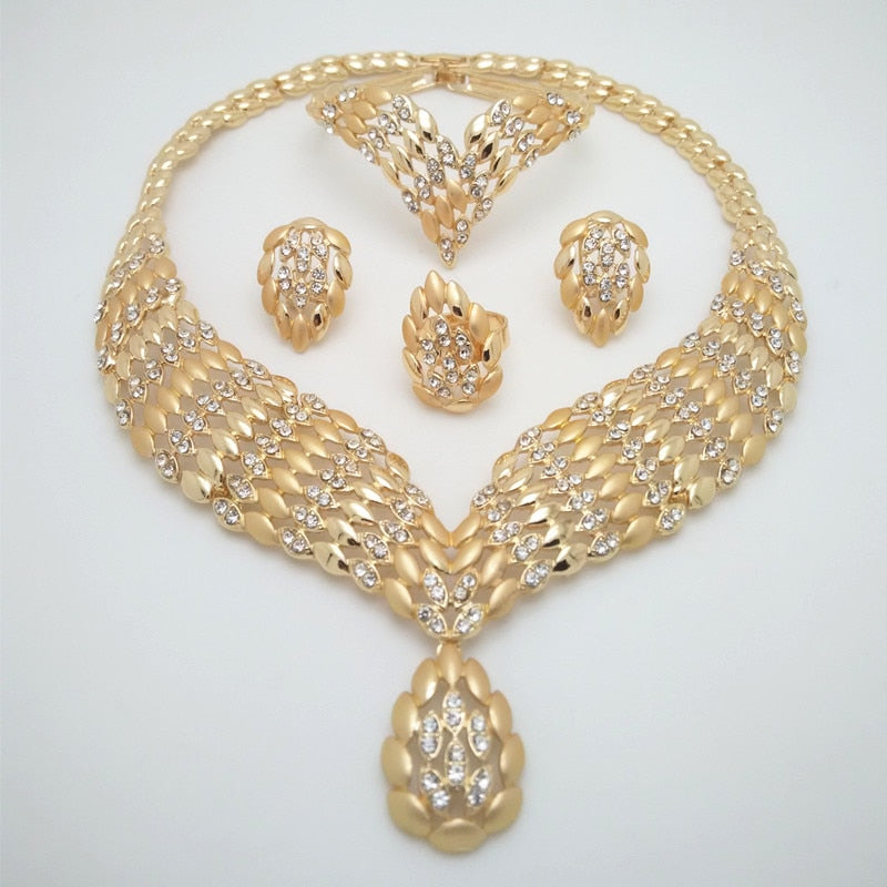 Dubai Gold Jewelry Set