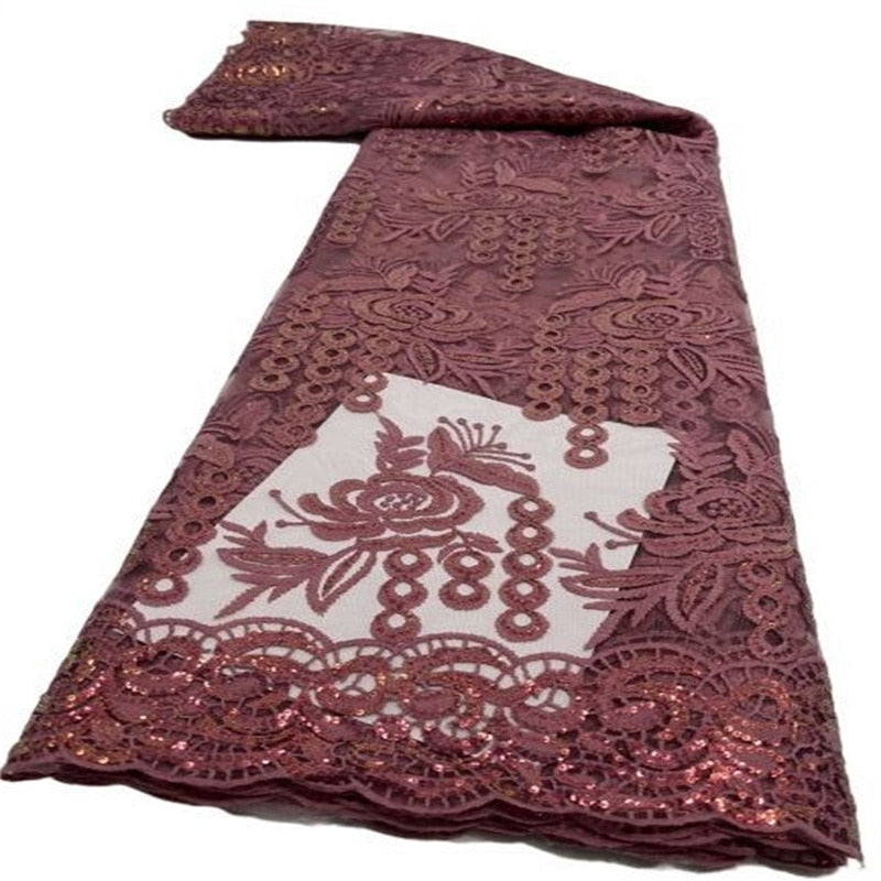 French Lace Fabric 5 Yards