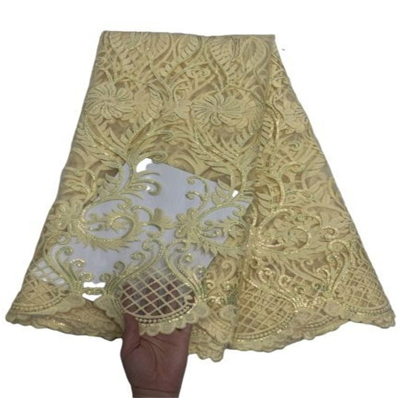 French Lace Fabric 5 Yards