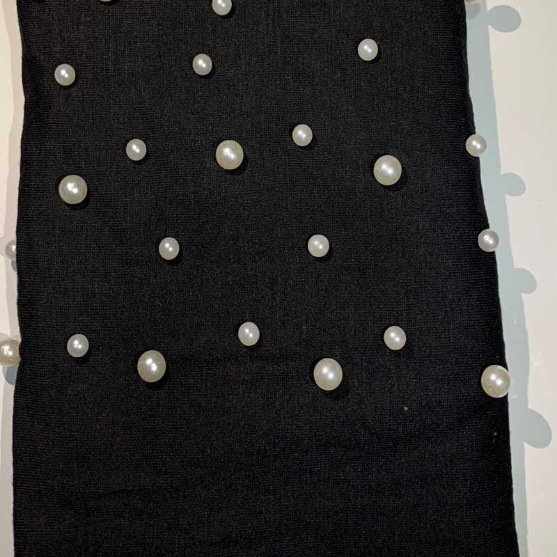 Cotton Turban Hijab Beading Headscarf