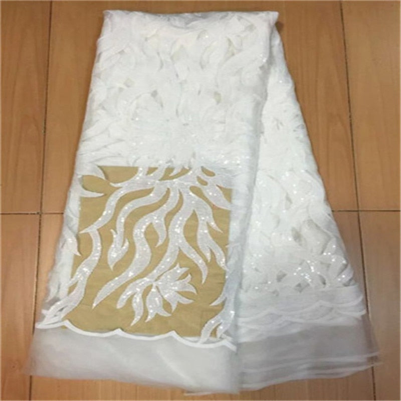 French Lace Fabric 5 Yards