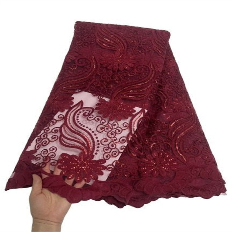 French Lace Fabric 5 Yards