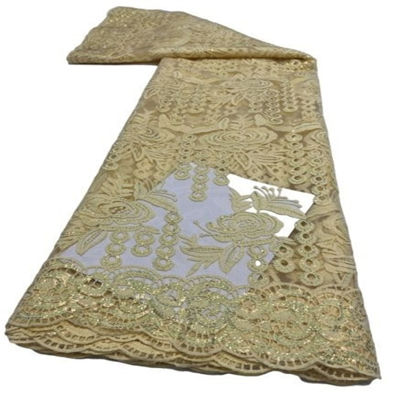 French Lace Fabric 5 Yards