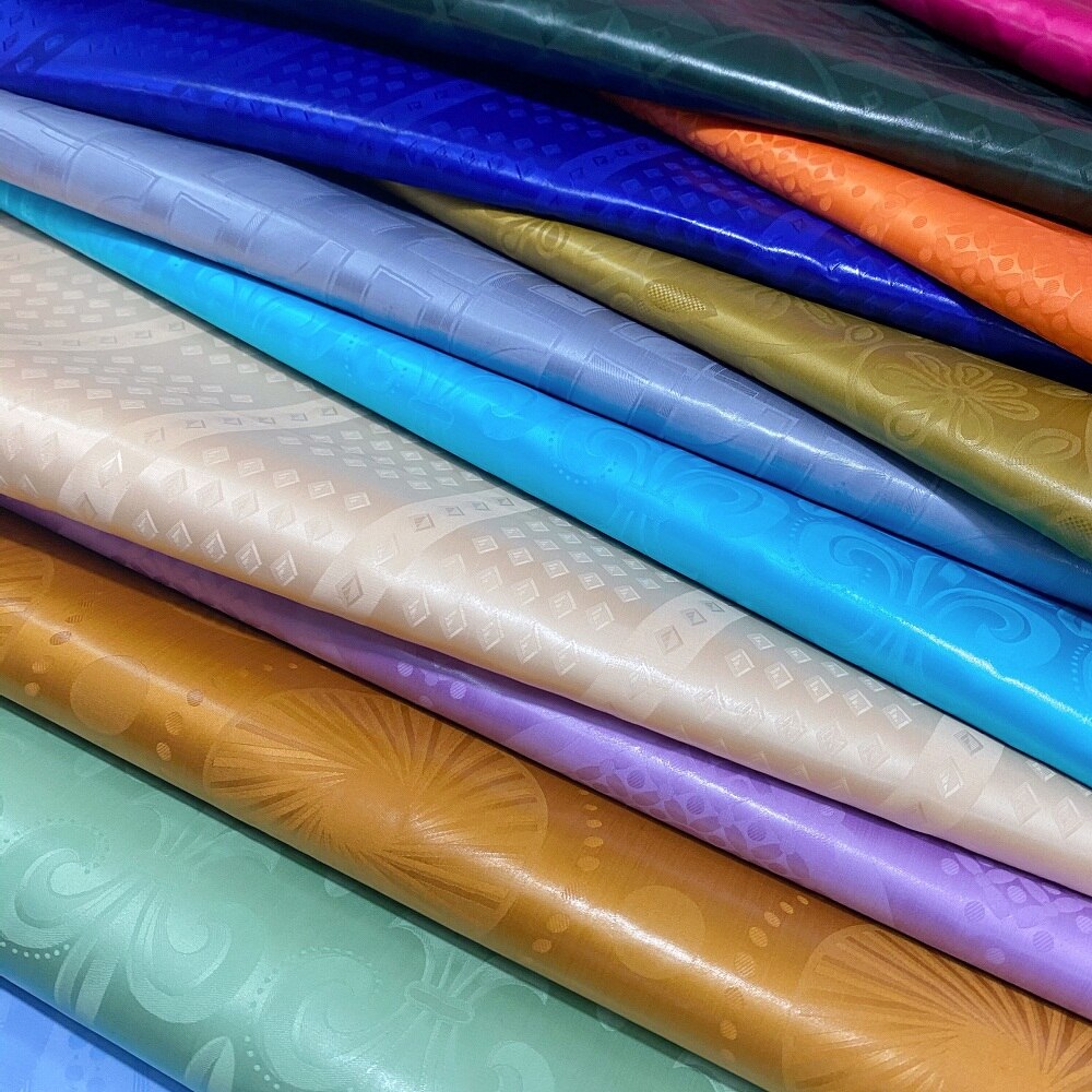 Top Quality Pure Cotton African Original Bazin Riche XL 2023 160CM Width Sewing Guinea Brocade Fabric Atiku Tissu Africain