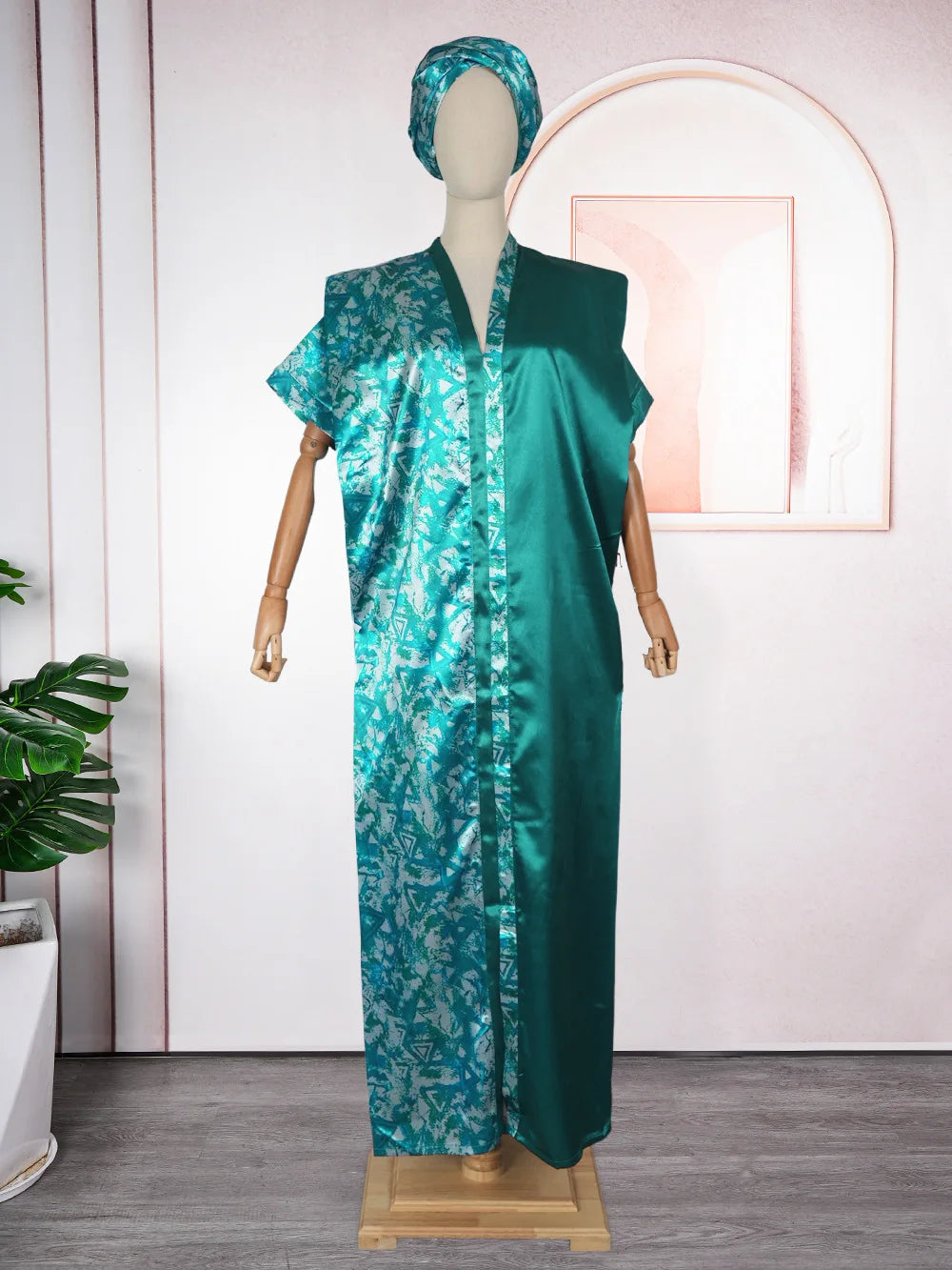 Luxurious Silk Kaftan