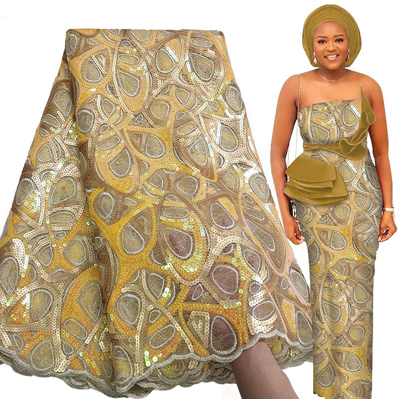Pebble Print French Lace