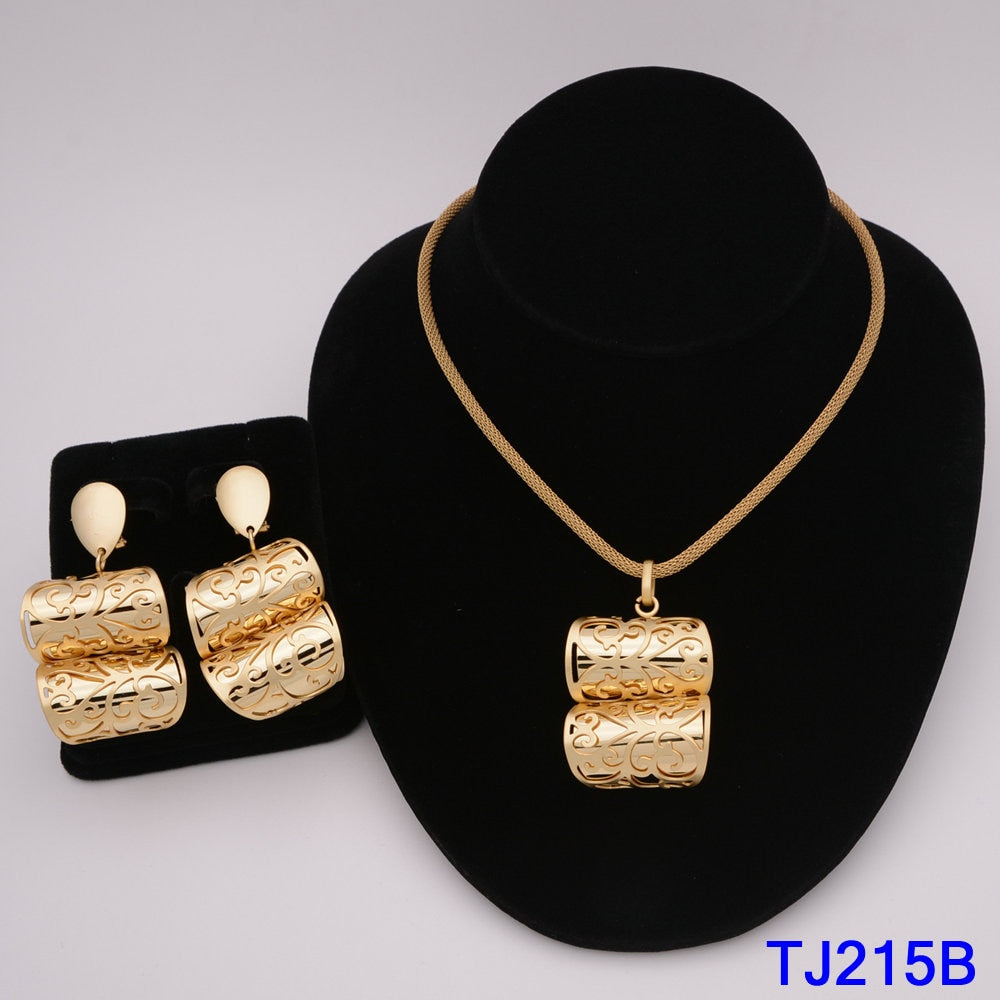 Jewelry Set Dubai Gold Color