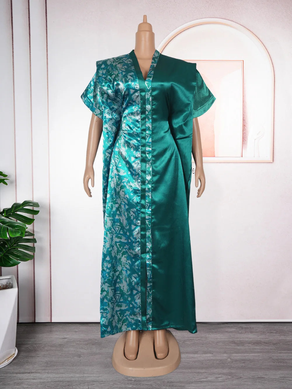 Luxurious Silk Kaftan
