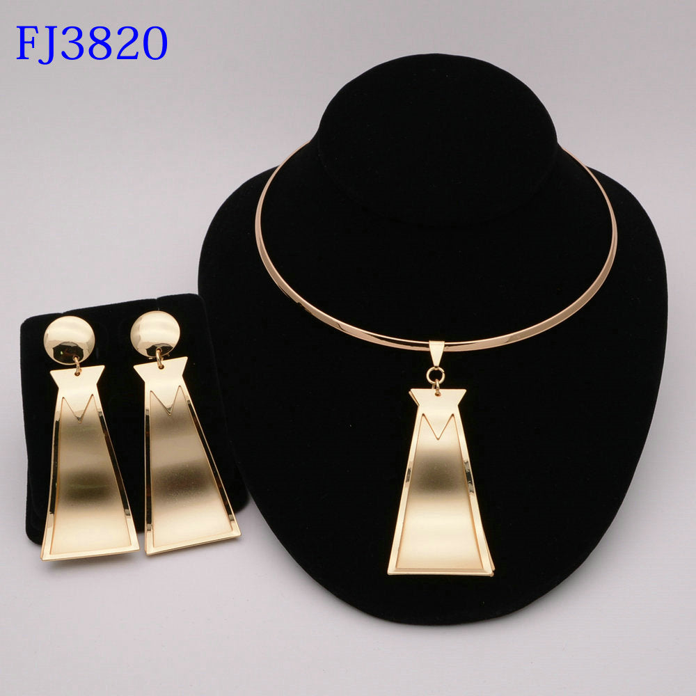 Jewelry Set Dubai Gold Color