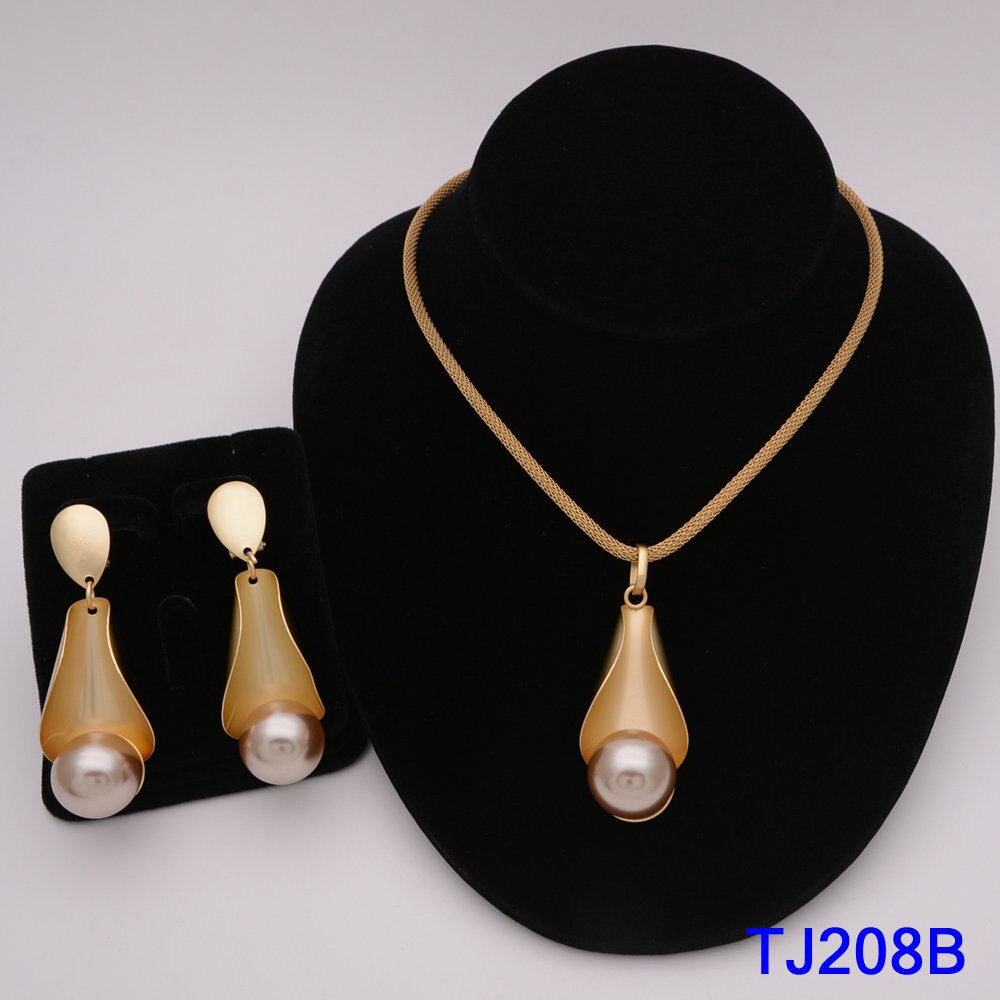 Jewelry Set Dubai Gold Color