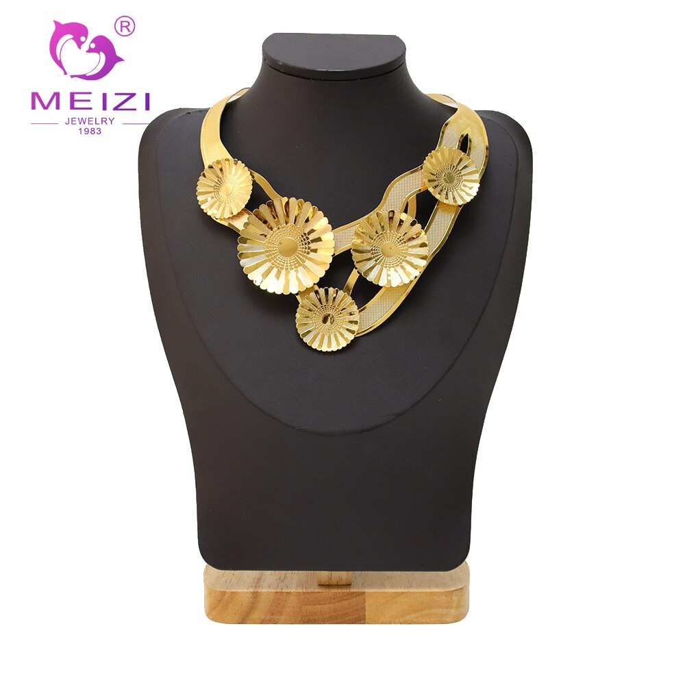 Luxury Dubai Gold 18k Plated Jewelry Set