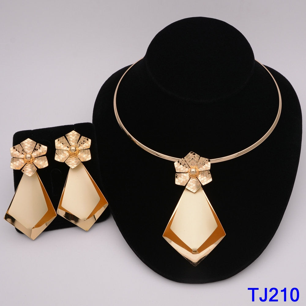 Jewelry Set Dubai Gold Color