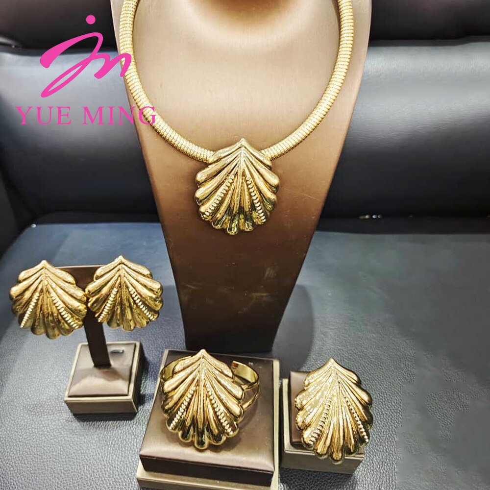 18k Ethiopian Gold Set