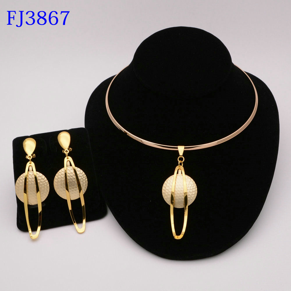 Jewelry Set Dubai Gold Color
