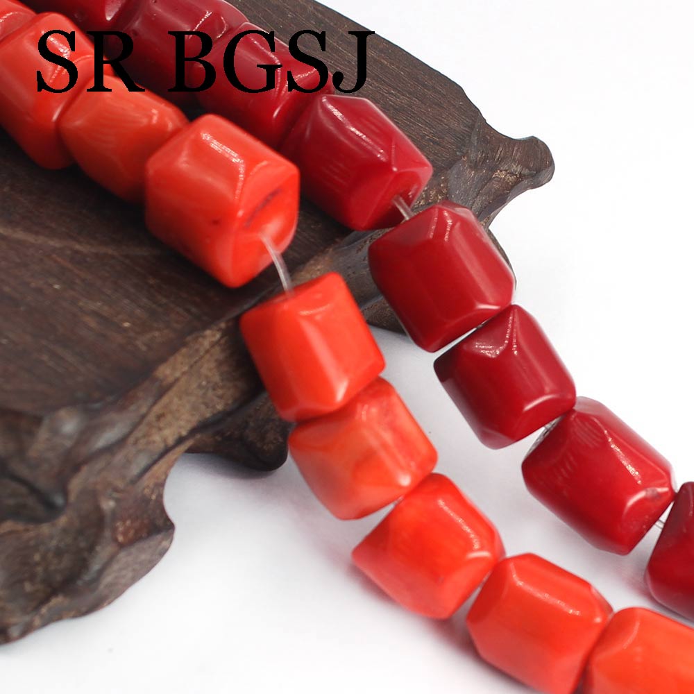 Jewelry Dubai 12-14mm Red / Coral Large Beads Strand 15"