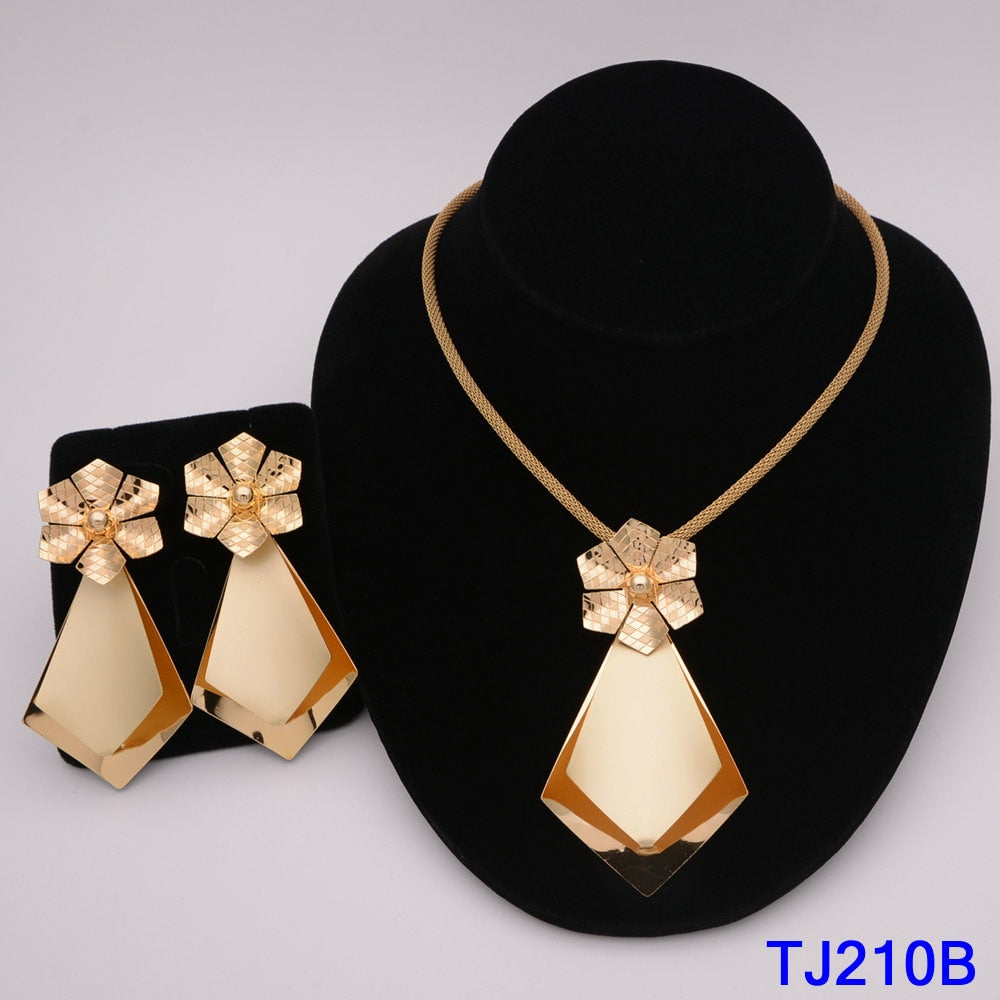 Jewelry Set Dubai Gold Color