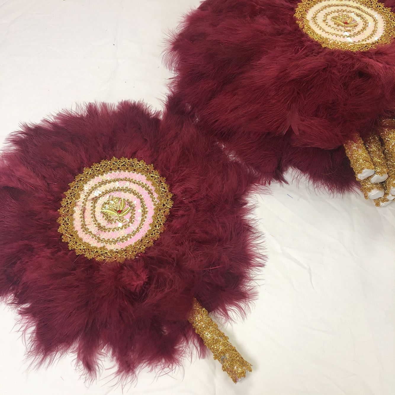 Big Size Feather Fan