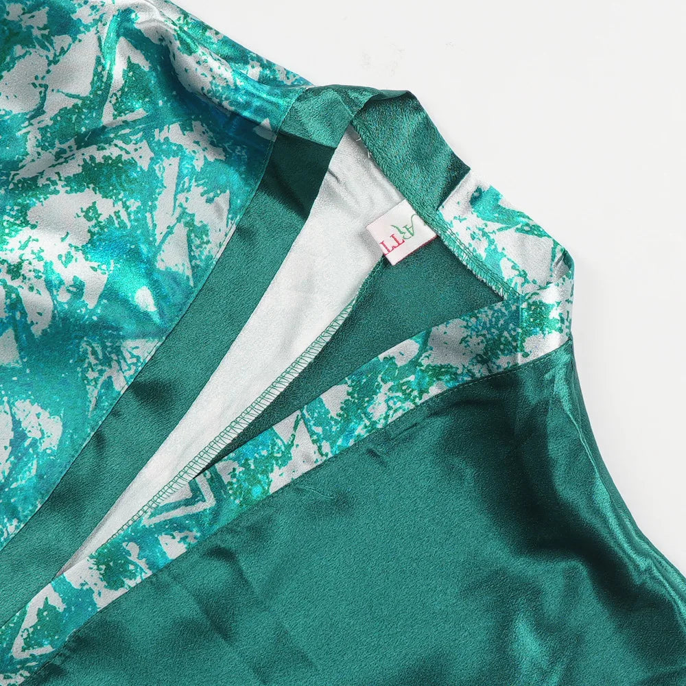 Luxurious Silk Kaftan
