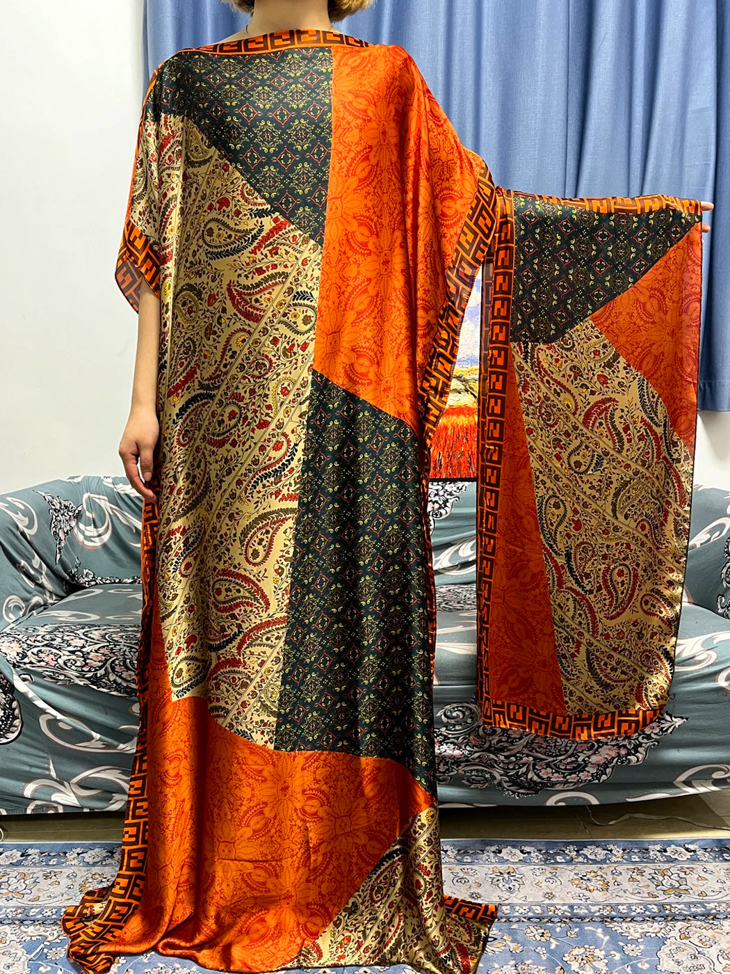 Traditional Silk Print