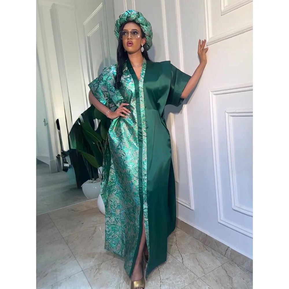 Luxurious Silk Kaftan