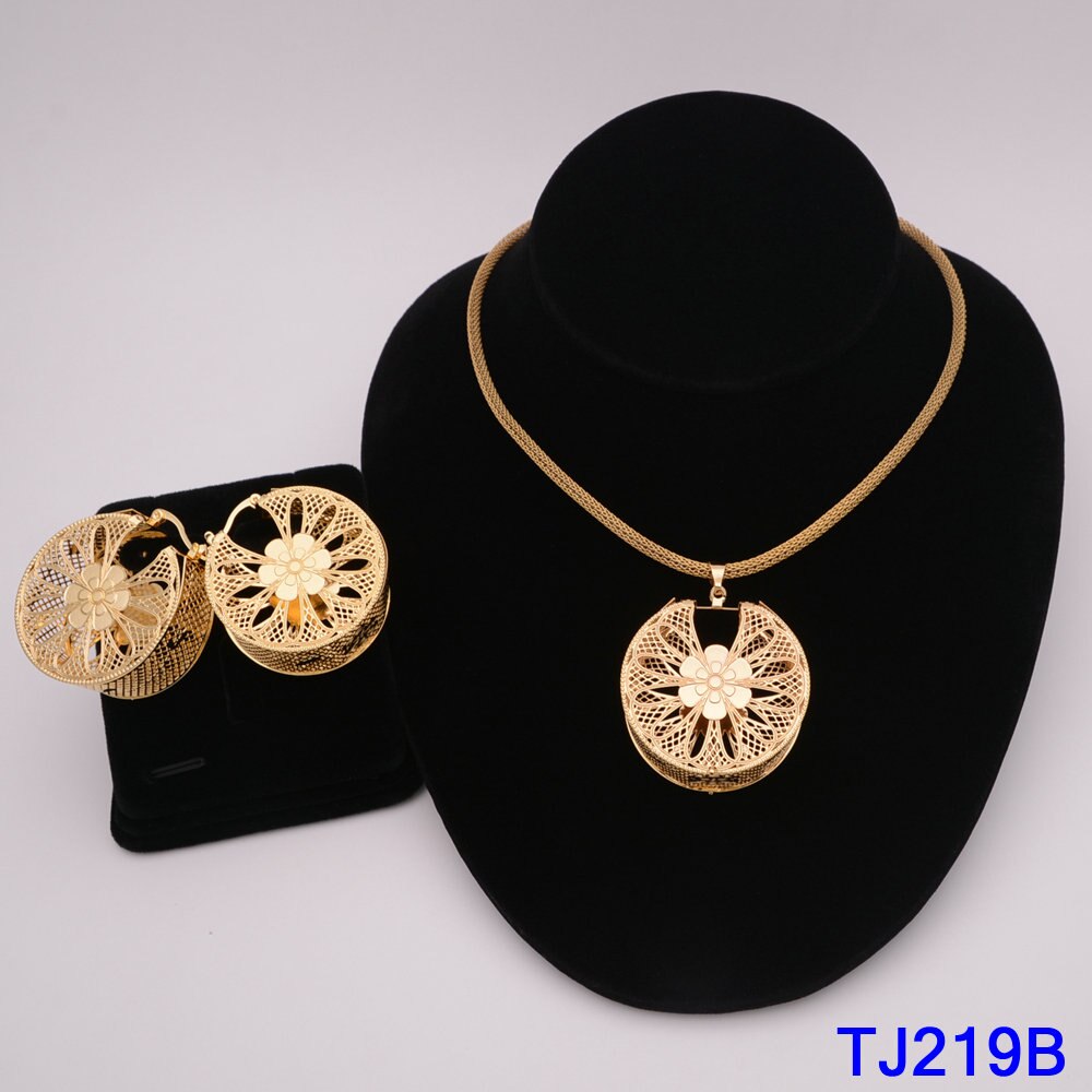 Jewelry Set Dubai Gold Color
