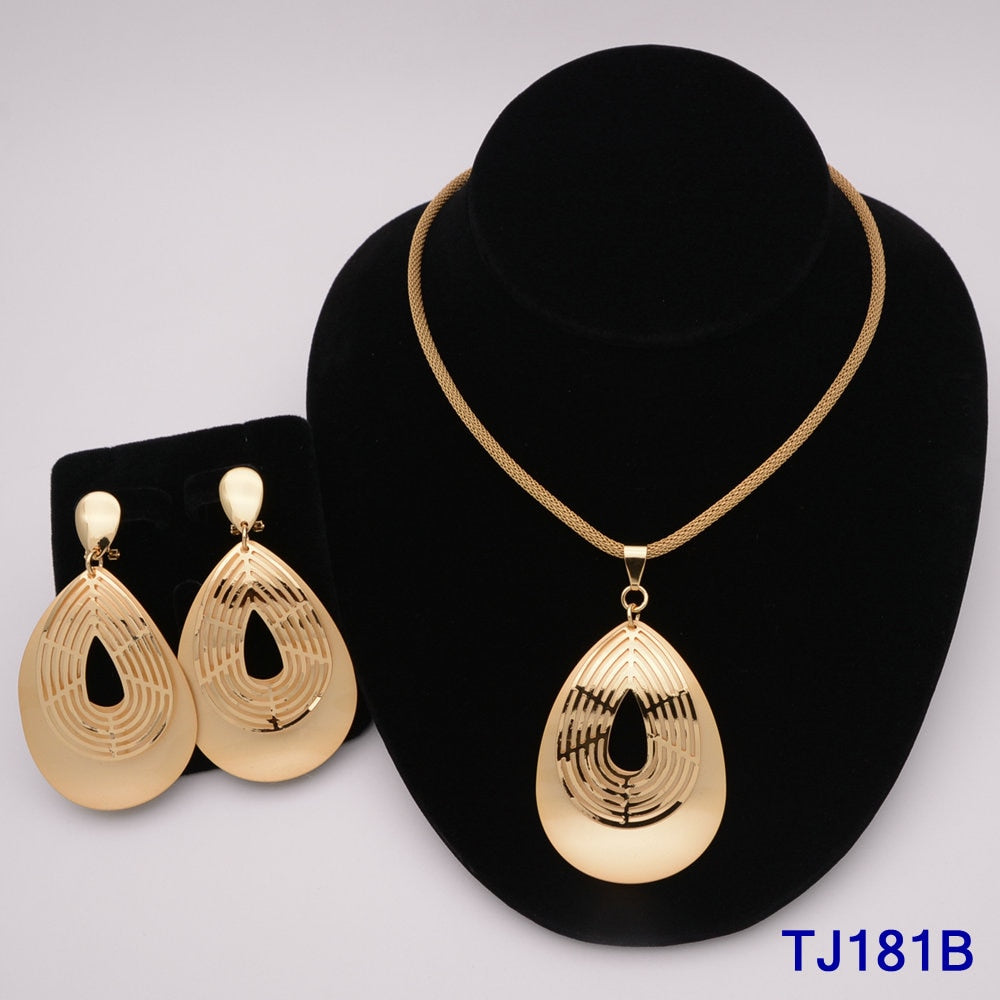 Jewelry Set Dubai Gold Color