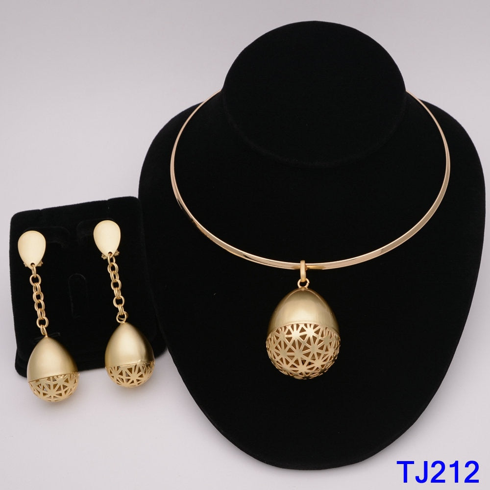 Jewelry Set Dubai Gold Color