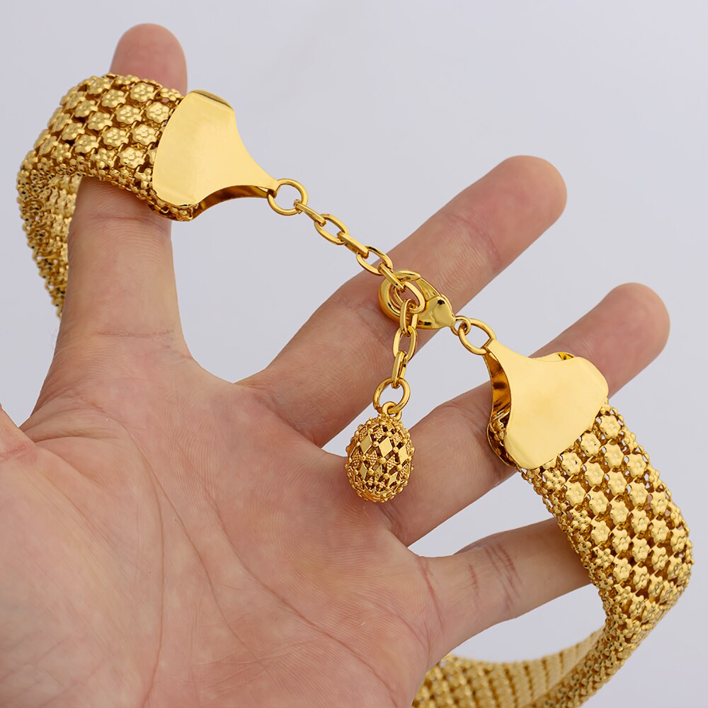 Gold Color Chain Set