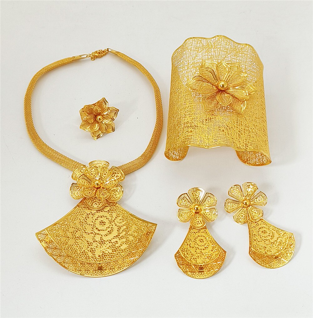 Dubai Gold Jewelry Sets