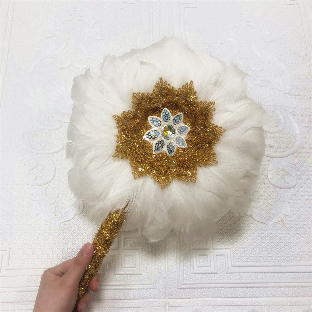 Small Size Feather Fan