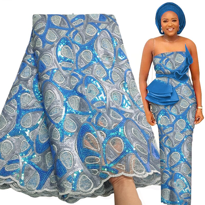 Pebble Print French Lace