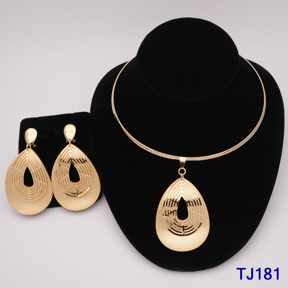Jewelry Set Dubai Gold Color