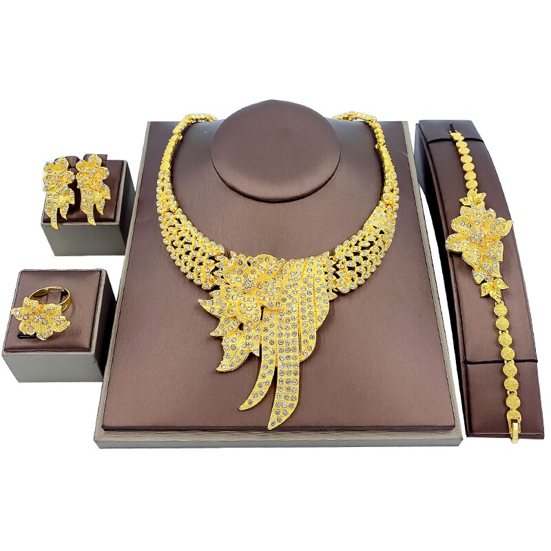 Dubai Gold Jewelry Sets