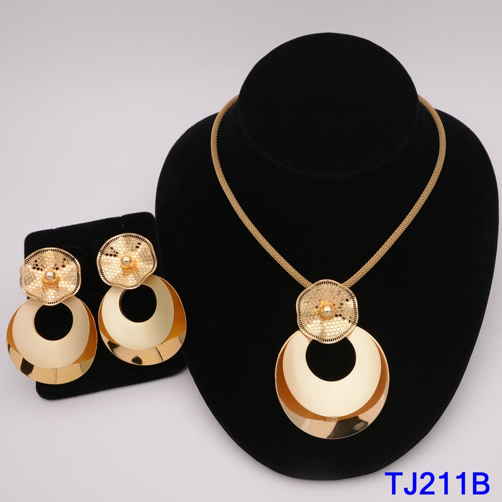 Jewelry Set Dubai Gold Color