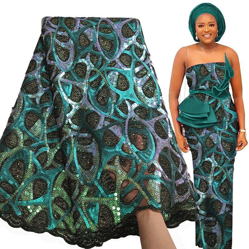 Pebble Print French Lace