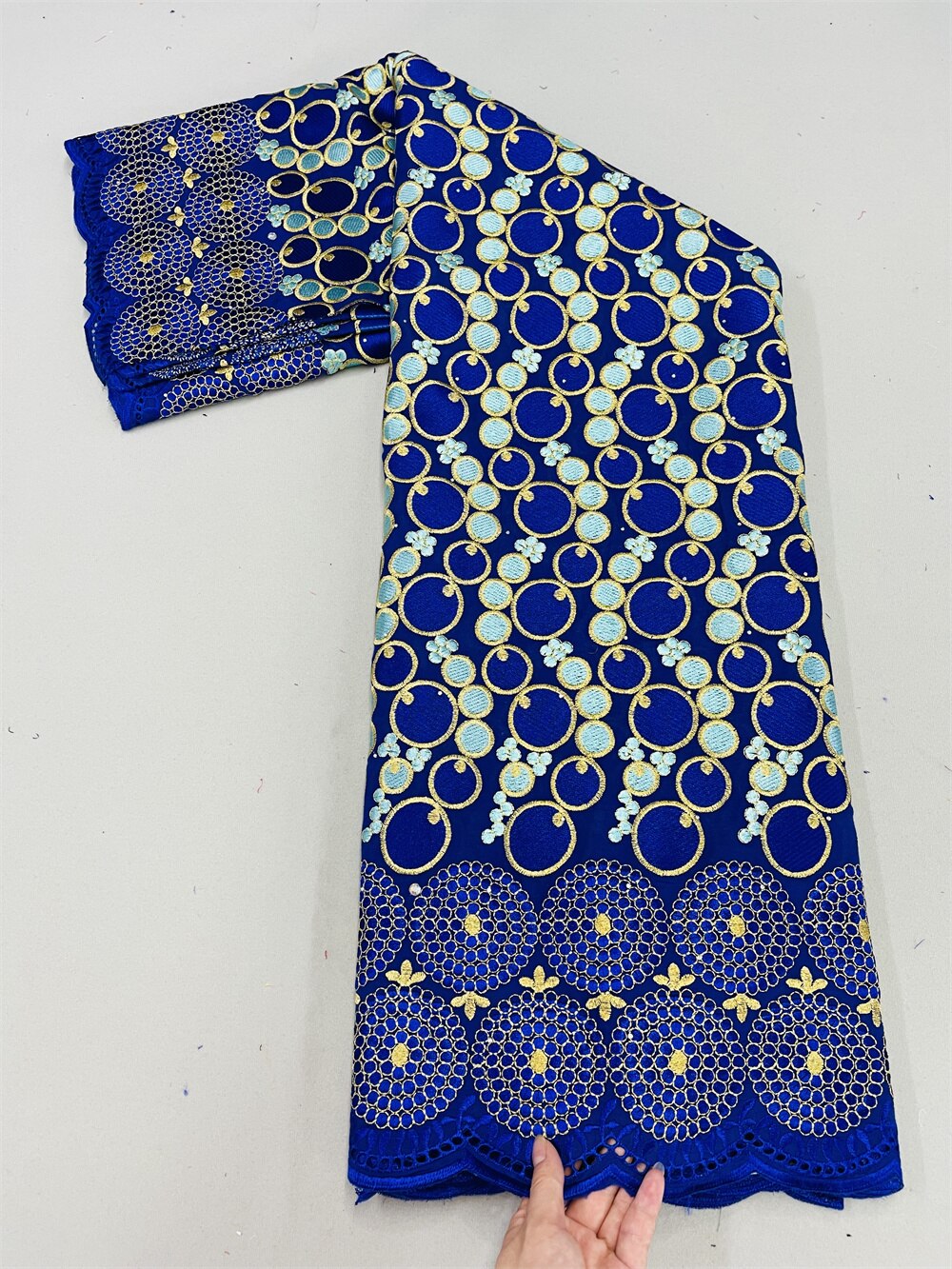 Lace Fabric With Stones